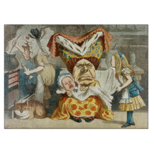 Alice im Wunderland Schneidebrett
