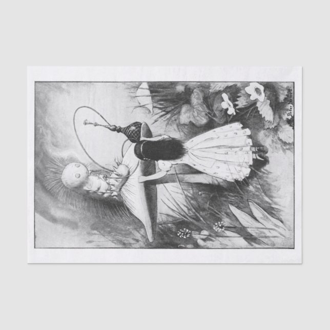 Alice im Wunderland Seidenpapier (Vorderseite)