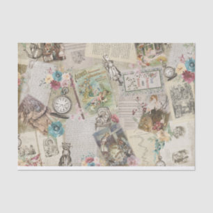 Alice im Wunderland Seidenpapier