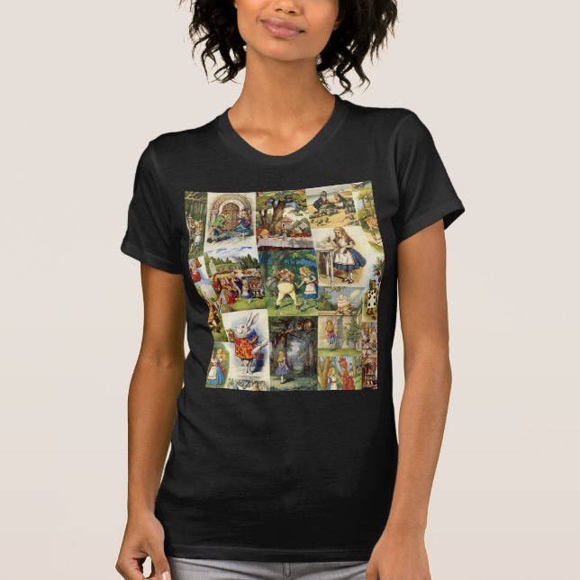 Alice im Wunderland T-Shirt (Vorderseite)