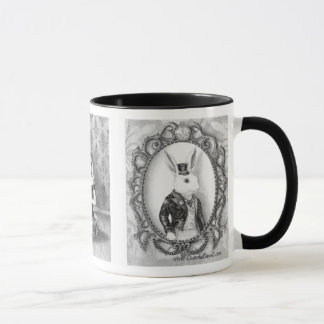 Alice im Wunderland-Tassen-Königin von Herz-Weiß Tasse