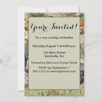 Alice im Wunderland Tea Party Gäste Einladung