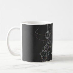 Alice im Wunderland Tee Party Chalkboard Custom Kaffeetasse