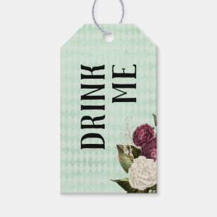Alice im Wunderland Teemarke "Drink Me" Geschenkanhänger