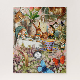 Alice im Wunderland Teeparty Kunst