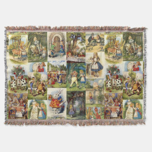Alice im Wunderland Throwdecke Decke