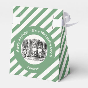 Alice im Wunderland Tweedledum & Tweedledeh Party Geschenkschachtel