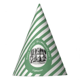 Alice im Wunderland Tweedledum & Tweedledeh Party Partyhütchen