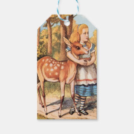 Alice im Wunderland und Fauna Geschenkanhänger