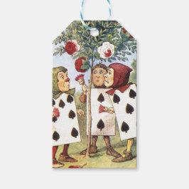 Alice im Wunderland und Rose Geschenkanhänger