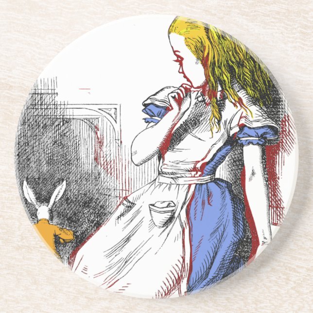 Alice im Wunderland Untersetzer (Vorne)