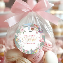 Alice im Wunderland Vintage 1. Geburtstag