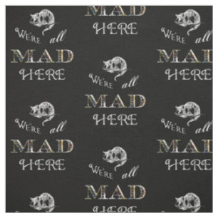 Alice im Wunderland von Cheshire Cat Mad Stoff