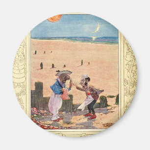 Alice im Wunderland, Walrus und Carpenter Magnet
