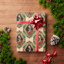 Alice im Wunderland Weihnachtswrapping Paper