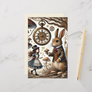 Alice im Wunderland weißes Kaninchen