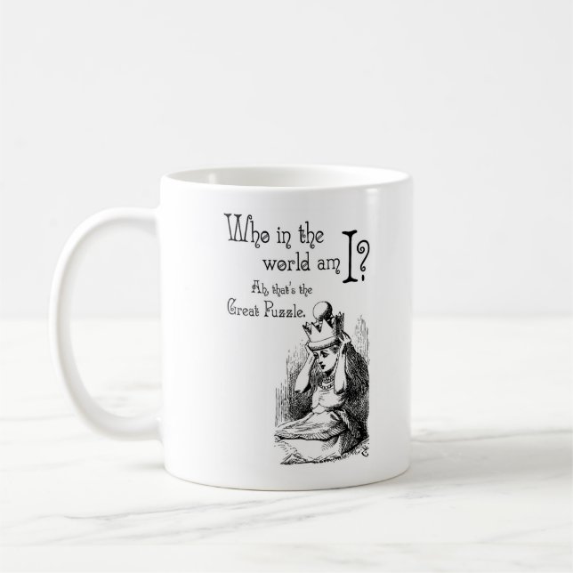 Alice im Wunderland @wer in der Tasse der Welt (Links)