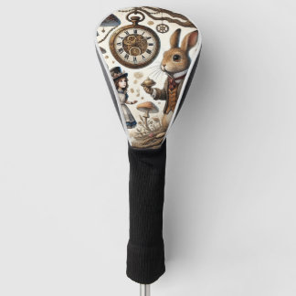 Alice im Wunderland White Rabbit Tee Art Golf Headcover