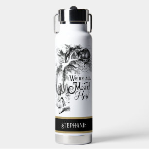 Alice im Wunderland, wir sind hier alle tot Trinkflasche