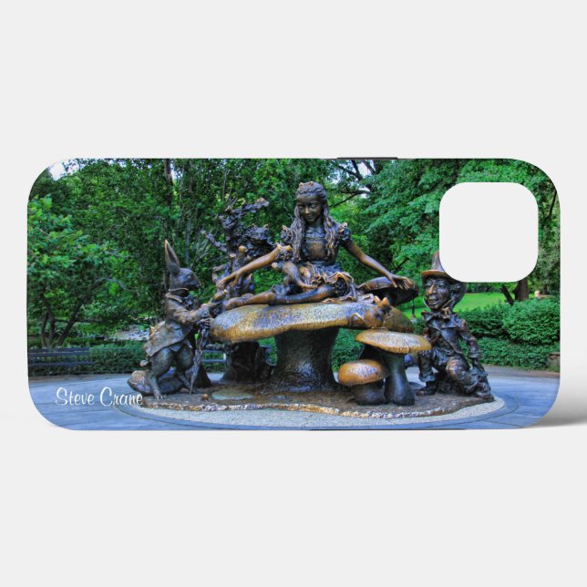 Alice im Wunderland - Zentralpark NYC Case-Mate iPhone Hülle (Rückseite (Horizontal))