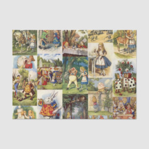 Alice im WunderlandSeidenpapier Seidenpapier