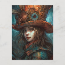 Alice in einem Top Hat