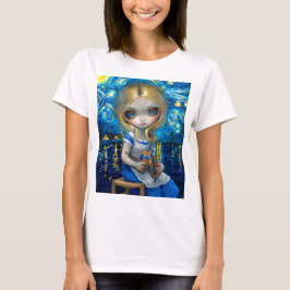 "Alice in einer Van-Gogh-Nocturne" T-Shirt