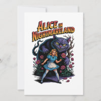 Alice in Nightmareland - Dunkler Cartoon