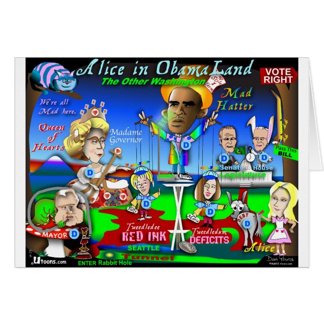 Alice in ObamaLand (Vorderseite (Horizontal))