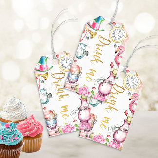 Alice in Onederland Drink Me Gefallen Tags Geschenkanhänger