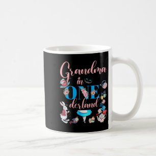 Alice in Onederland Familiengroßmutter des Geburts Kaffeetasse