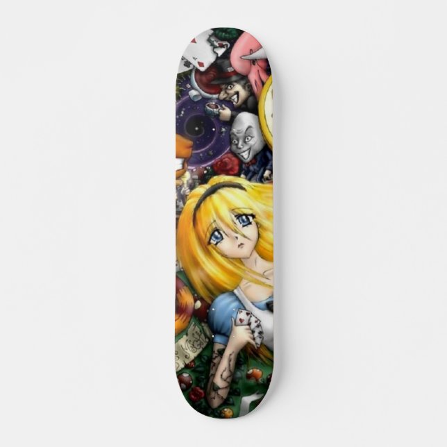 Alice in Skateland 2 Skateboard (Vorne)