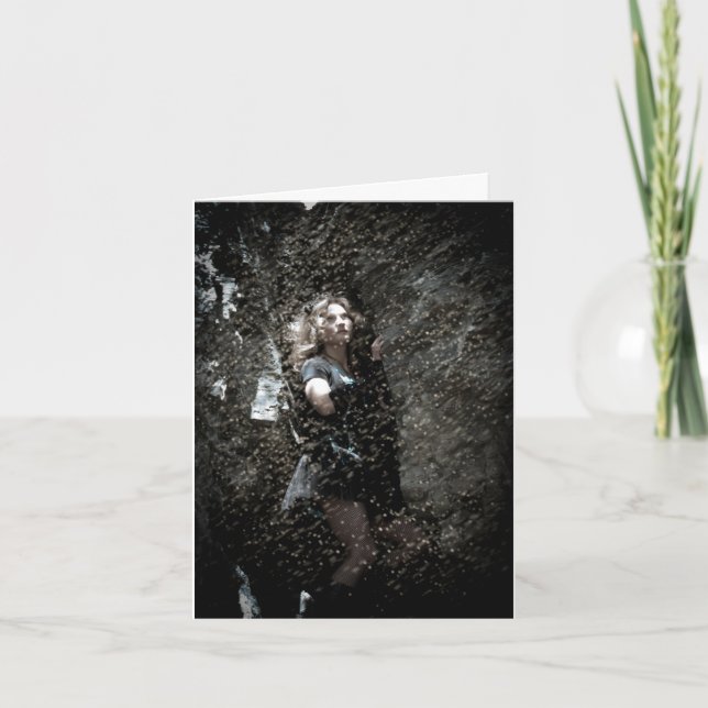 Alice In Wonderland Christmas card Feiertagskarte (Vorderseite)