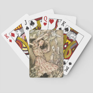 Alice in Wonderland playing cards Spielkarten
