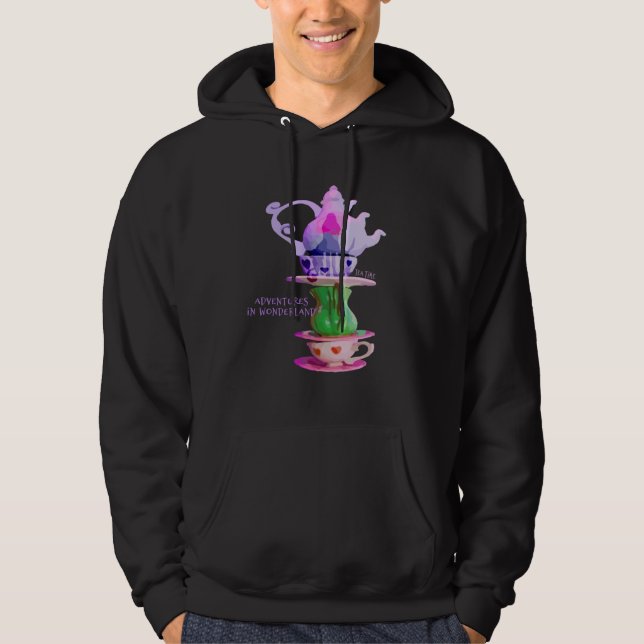 Alice In Wonderland  Tea Time Hoodie (Vorderseite)