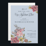 Alice In Wonderland Vintage Chic Storybook Wedding Einladung<br><div class="desc">Lade your guests to your very wichtige date with our beautifully designed vintage Alice in Wonderland-themed wedding einladung ein. Perfekt for an Alice in Wonderland-themed wedding. Design Feys a mix of our own hand-drawn original florals and artwork. We've meticulously restored the iconic Alice in Wonderland vintage illustrations by hand sketching...</div>