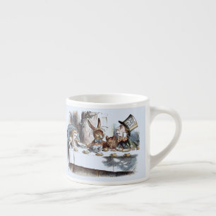 Alice in Wonderland White Rabbit Kaninchen Easter Espressotasse