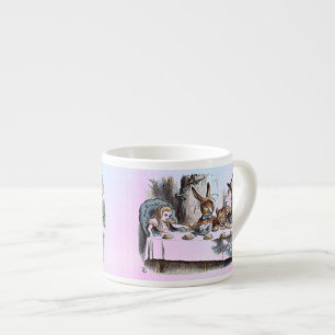 Alice in Wonderland White Rabbit Kaninchen pastel Espressotasse