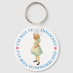ALICE IST NICHT DIESES UNSCHULDIG SCHLÜSSELANHÄNGER