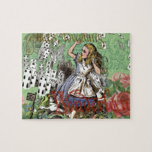 Alice Karten Wunderland Hutmacher Kaninchen 