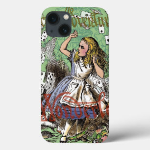 Alice Karten Wunderland Hutmacher Kaninchen Case-Mate iPhone Hülle