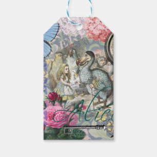 Alice Klassisches Wunderland Dodo Tenniel Kunst Geschenkanhänger