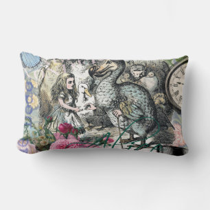 Alice Klassisches Wunderland Dodo Tenniel Kunst Lendenkissen