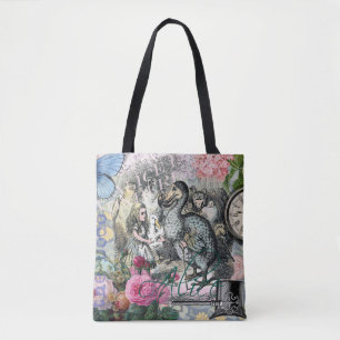 Alice Klassisches Wunderland Dodo Tenniel Kunst Tasche