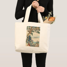 Alice Lost in Japan | Ukiyo-e Mad Journey Jumbo Stoffbeutel