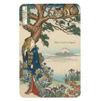 Alice Lost in Japan | Ukiyo-e Mad Journey Magnet
