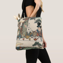 Alice Lost in Japan | Ukiyo-e Mad Tea Party Tasche