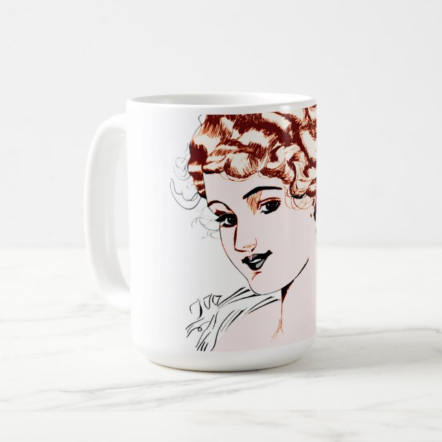 Alice M. McPherrin von Russell L. Swigert 1917 art Kaffeetasse (Vorderseite Links)