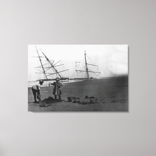 Alice McDonald Wreck Ilwaco Halbinsel Leinwanddruck (Vorderseite)