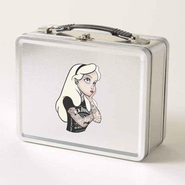 Alice Metall Brotdose (Vorderseite)